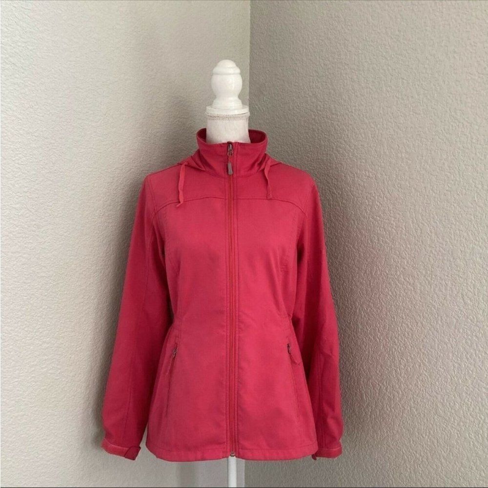 Eddie Bauer Pink Lightweight Full Zip Jacket